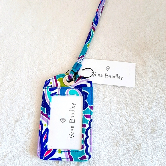Vera Bradley Accessories - Vera Bradley Luggage Tag Waikiki Paisley New NWT